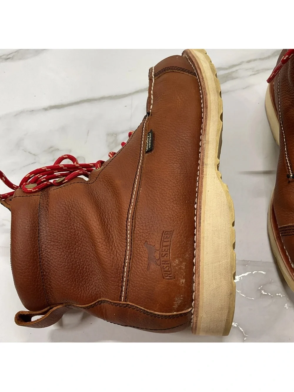 Irish Setter Work Boots Mens 10.5 Brown Leather